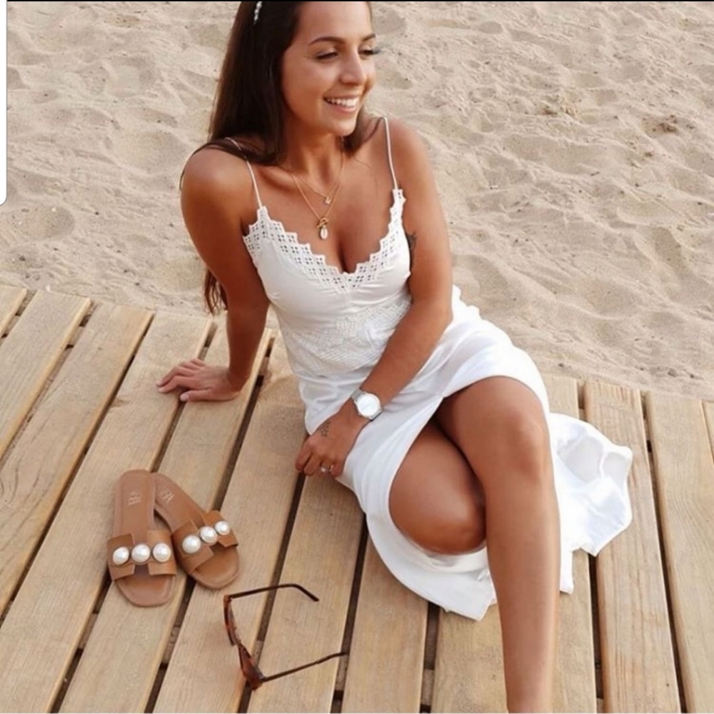 🎈LAST ONE! Zara Satin effect slip dress - Picture 4 of 15